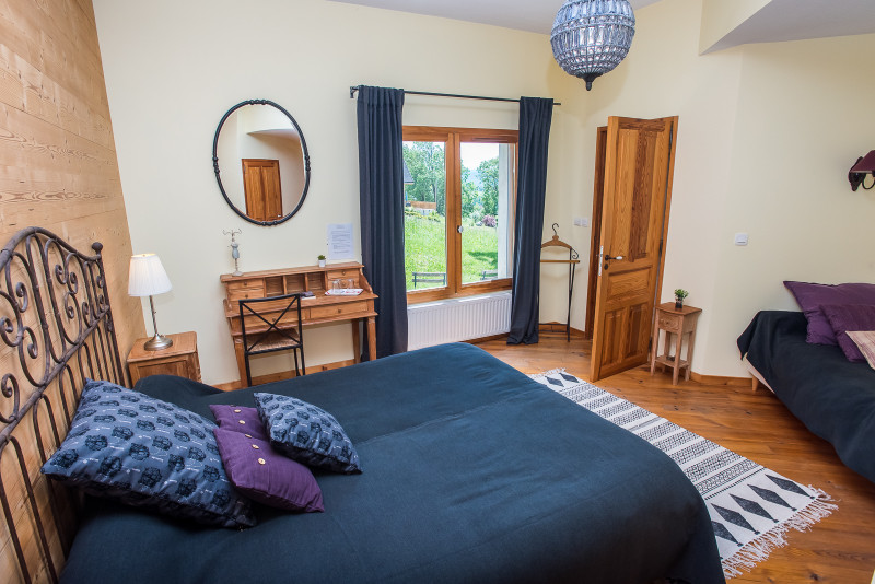 Vue chambre 3 - © La maison d'hôte Agathe et Sophie Vue chambre 3