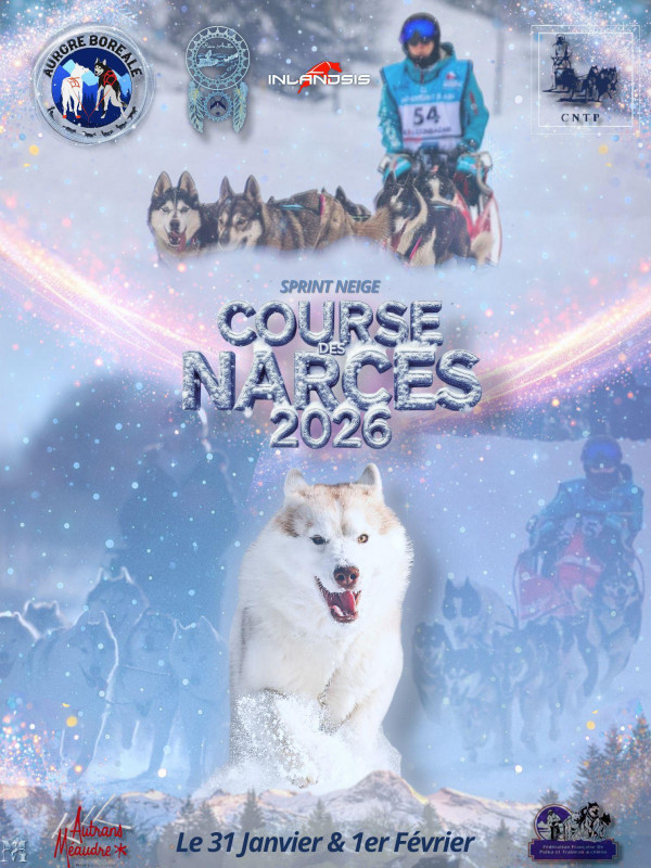 Course de chiens de traîneaux aux Narces_Autrans-Méaudre en Vercors