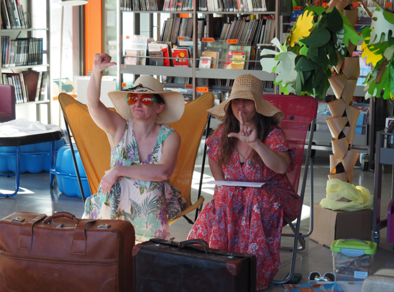 Journée été en plein hiver