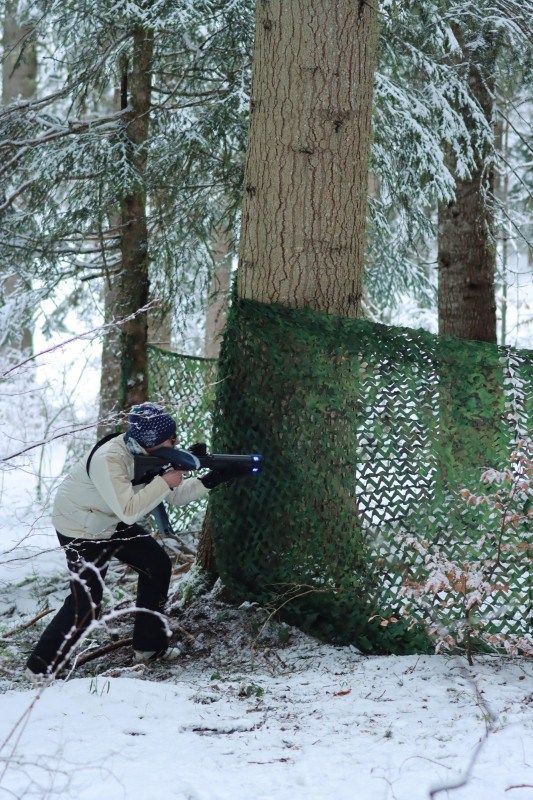 Laser Game outdoor avec Vert & Blanc Organisation_Lans-en-Vercors