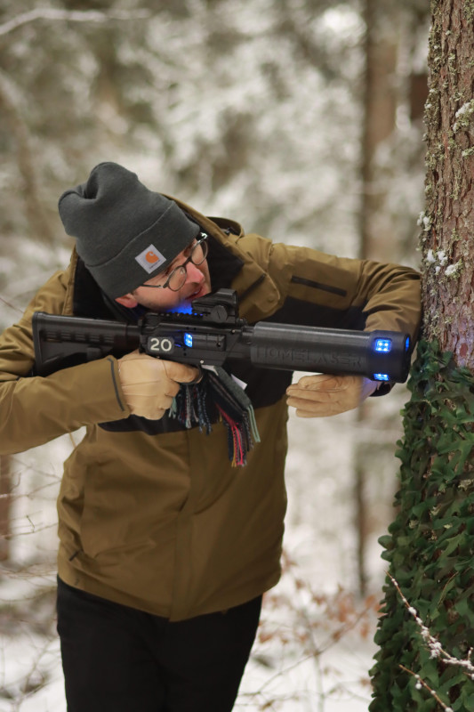 Laser Game outdoor avec Vert & Blanc Organisation_Lans-en-Vercors