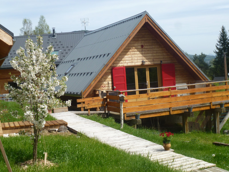 Vue extérieure chalet