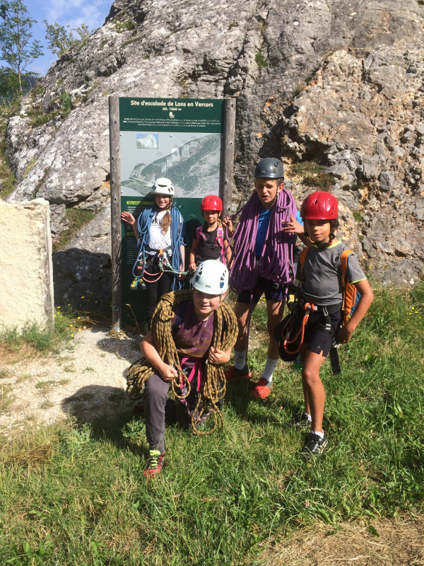 Groupe escalade Lans