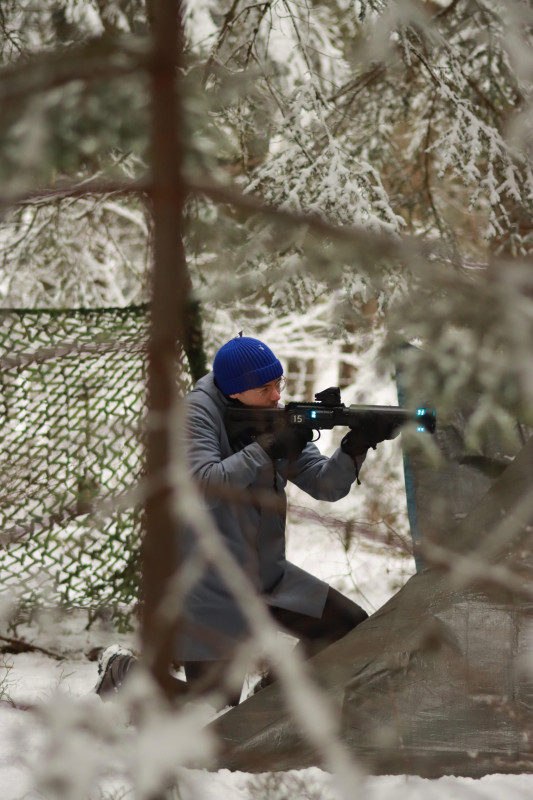 Laser Game outdoor avec Vert & Blanc Organisation_Lans-en-Vercors