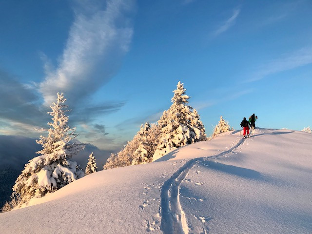 Randonnée Nordique sur les crêtes