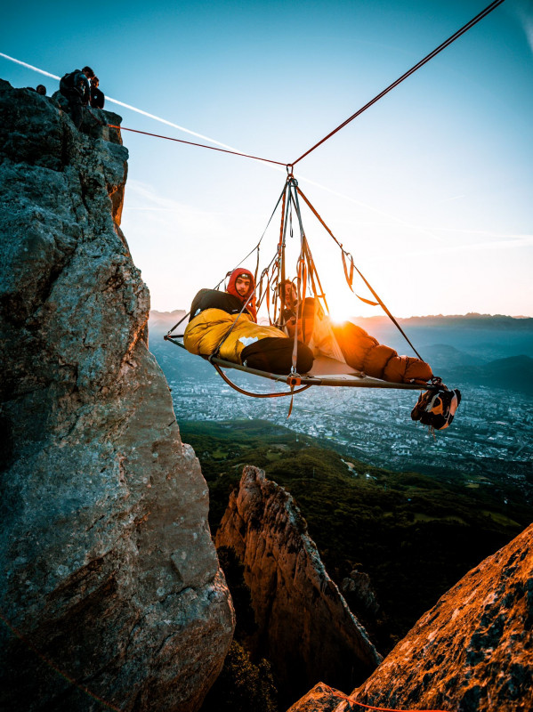 Nuit en portaledge Nuit en portaledge
