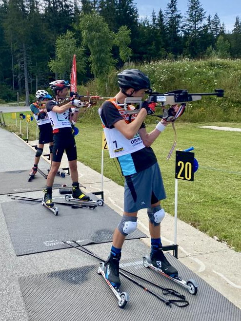 Cours biathlon ski-roue