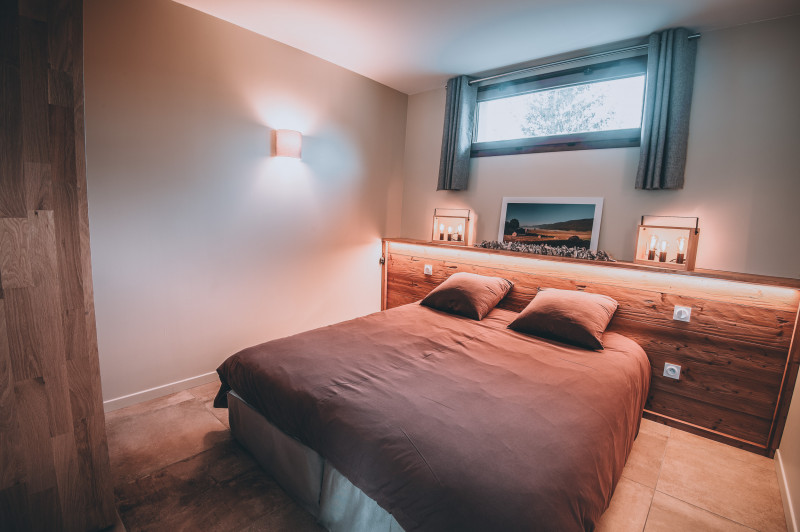 Chambre en mode lit double