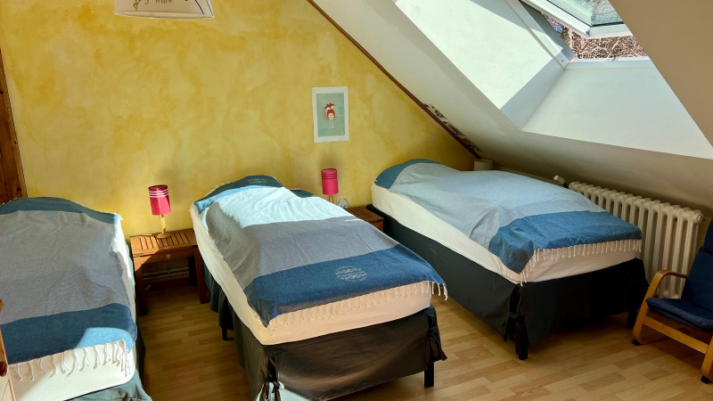 grande chambre de l'étage