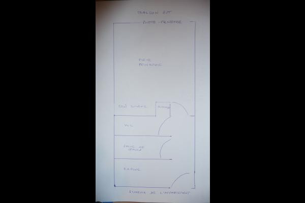 plan schématique de l'appartement plan schématique de l'appartement