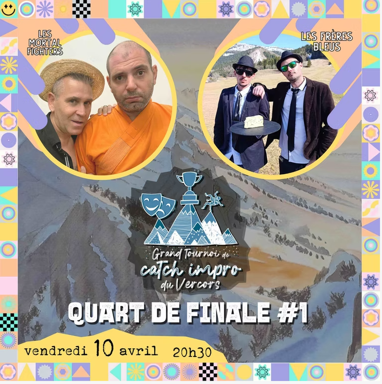Tournoi de Catch Impro Mortal Fighters Vs Les Frères Bleus Tournoi de Catch Impro Mortal Fighters Vs Les Frères Bleus
