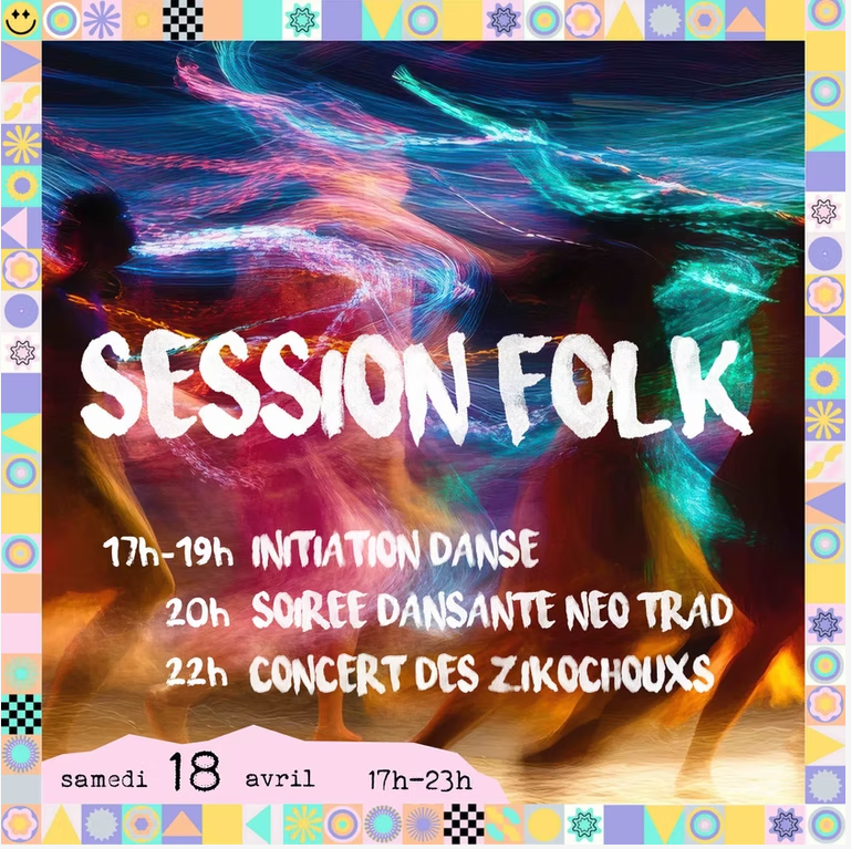 Affiche Session Folk Néo Trad Affiche Session Folk Néo Trad