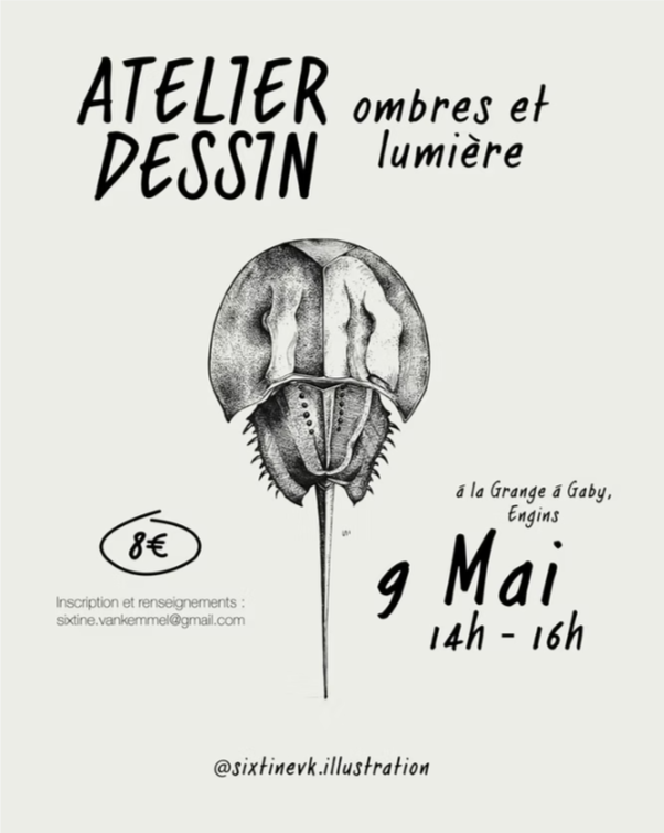 Atelier Dessin - Ombres et lumière_Engins