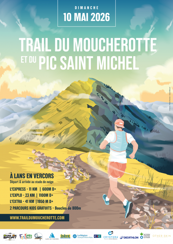 Affiche Trail du Moucherotte_Saint-Nizier-du-Moucherotte
