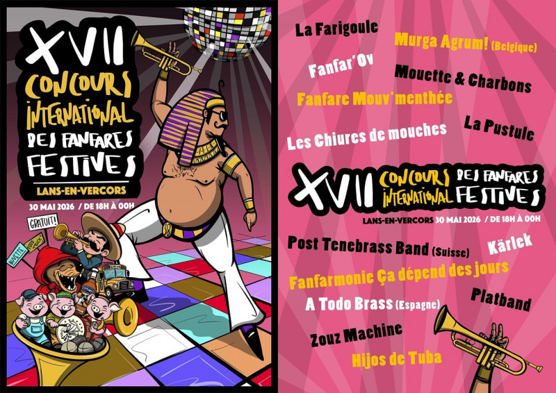 XVIIème Concours international des fanfares festives_Lans-en-Vercors