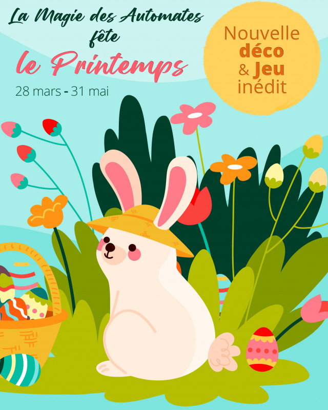 La Magie des Automates fête le printemps avec des nouveautés !_Lans-en-Vercors