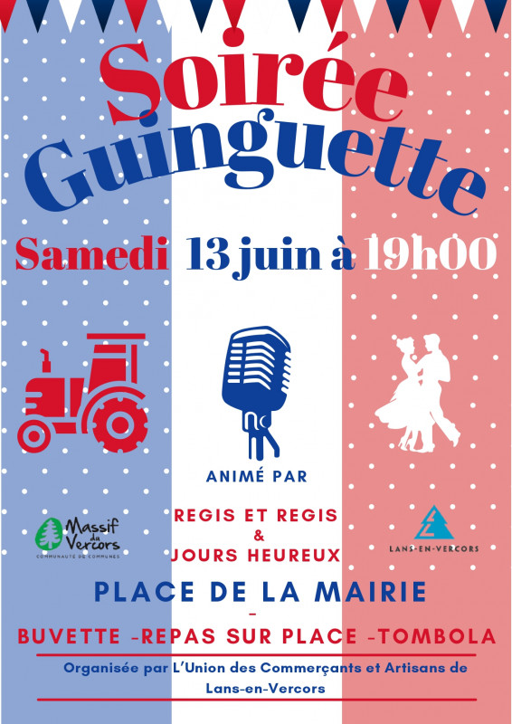 Soirée Guinguette Concert_Lans-en-Vercors