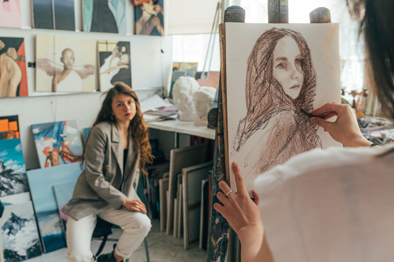 Atelier de modèle vivant_Autrans-Méaudre en Vercors