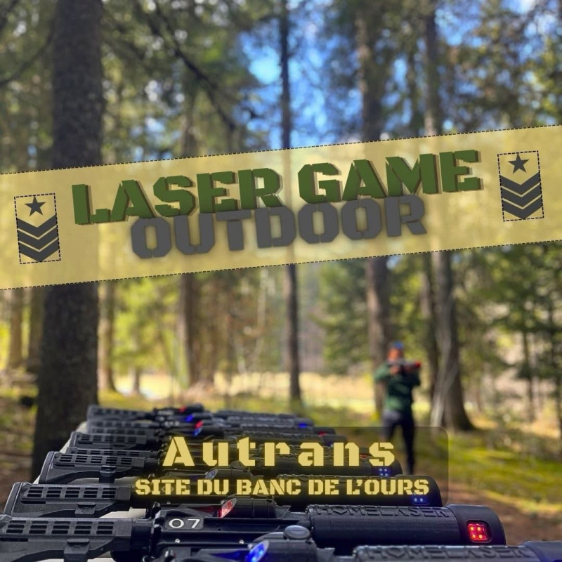 Laser Game outdoor avec Vert & Blanc Organisation_Lans-en-Vercors Laser Game outdoor avec Vert & Blanc Organisation_Lans-en-Vercors