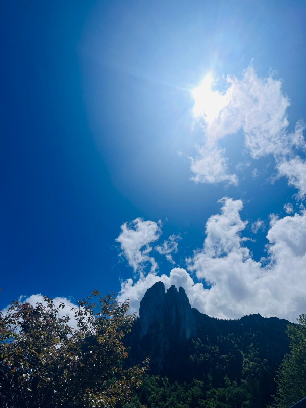 ciel ensoleillé