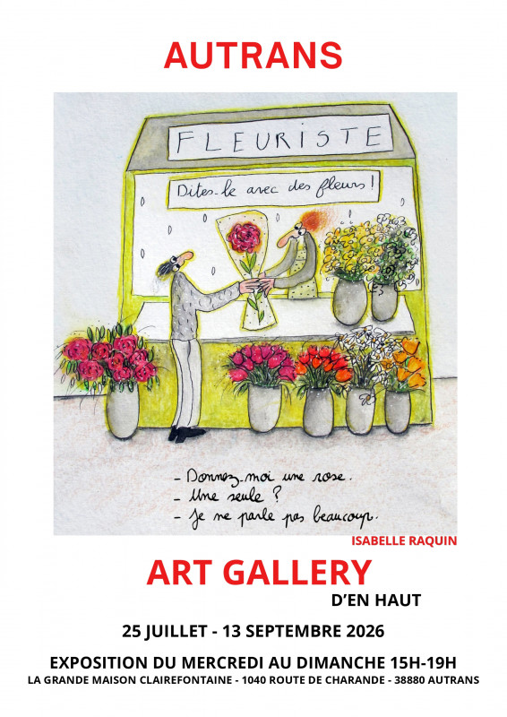 Art Gallery d'En Haut - exposition de peintures_Autrans-Méaudre en Vercors - © Art Gallery Art Gallery d'En Haut - exposition de peintures_Autrans-Méaudre en Vercors