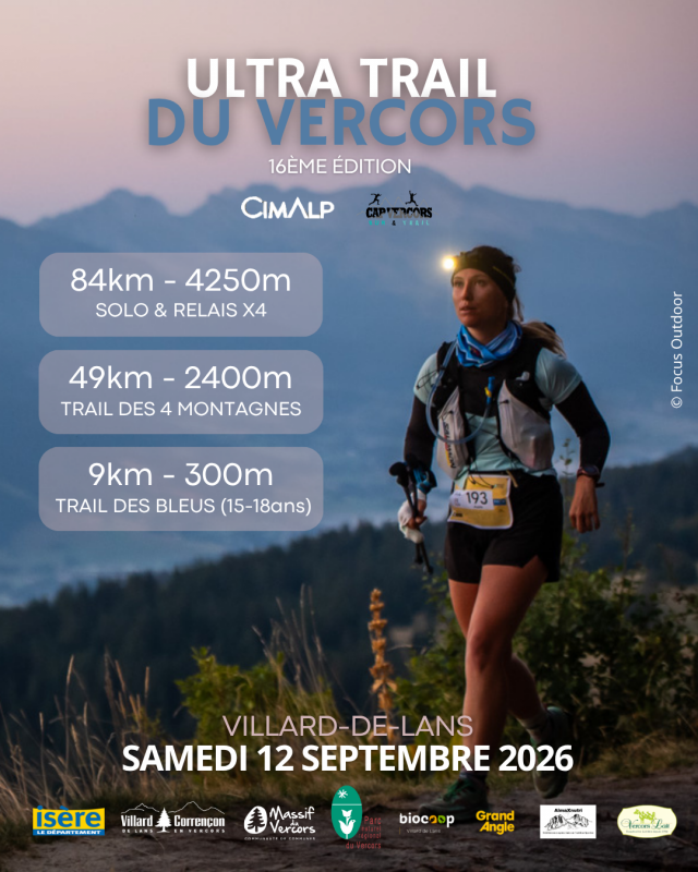 Ultra Trail Vercors (UTV)_Villard-de-Lans