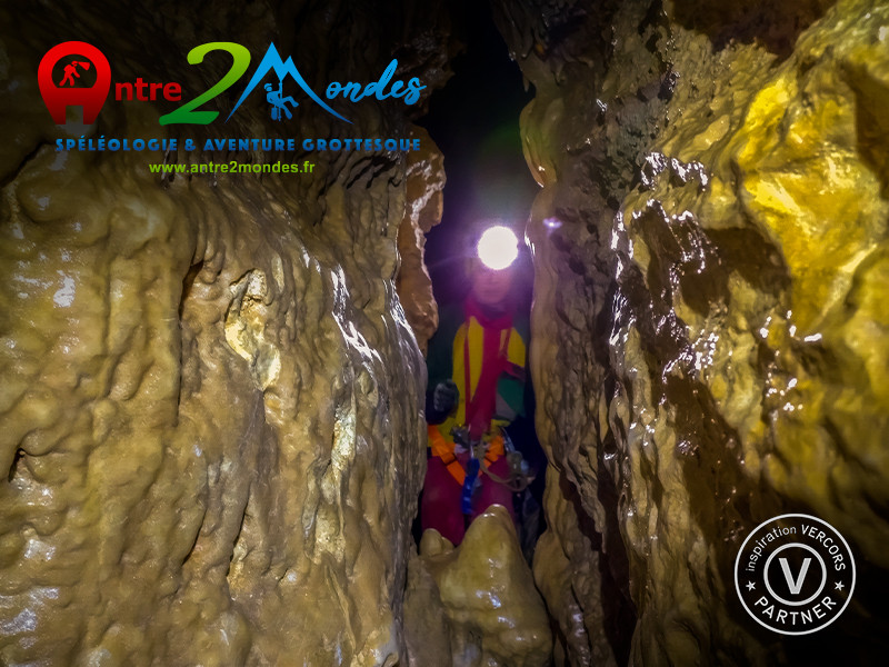 Antre 2 Mondes, Spéléologie Vercors