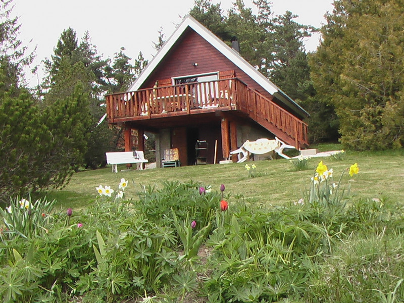 Vue extérieure chalet Vue extérieure chalet