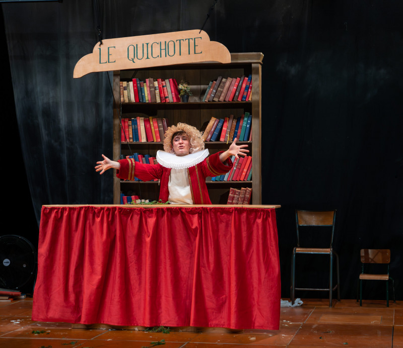 Spectacle - Le Quichotte, pour y croire (encore) il faut être (vraiment) fou_Lans-en-Vercors - © Centre Culturel Le Cairn Spectacle - Le Quichotte, pour y croire (encore) il faut être (vraiment) fou_Lans-en-Vercors