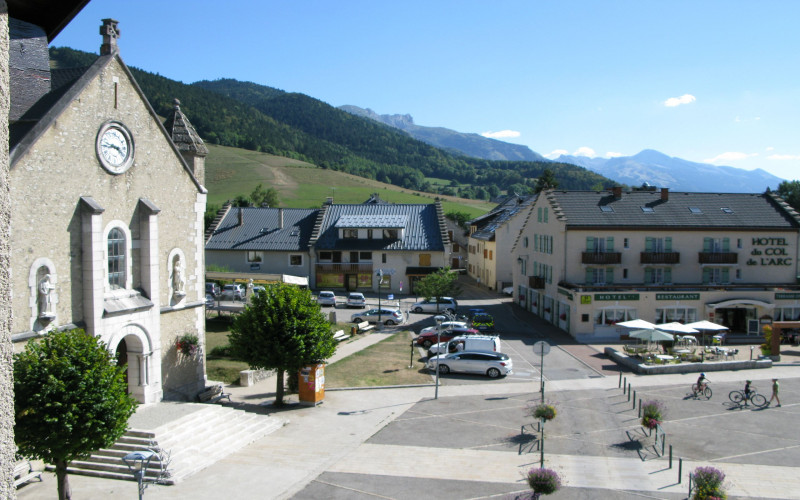 vue extérieure en été