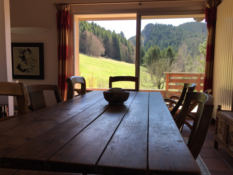 Salle à manger avec vue Salle à manger avec vue