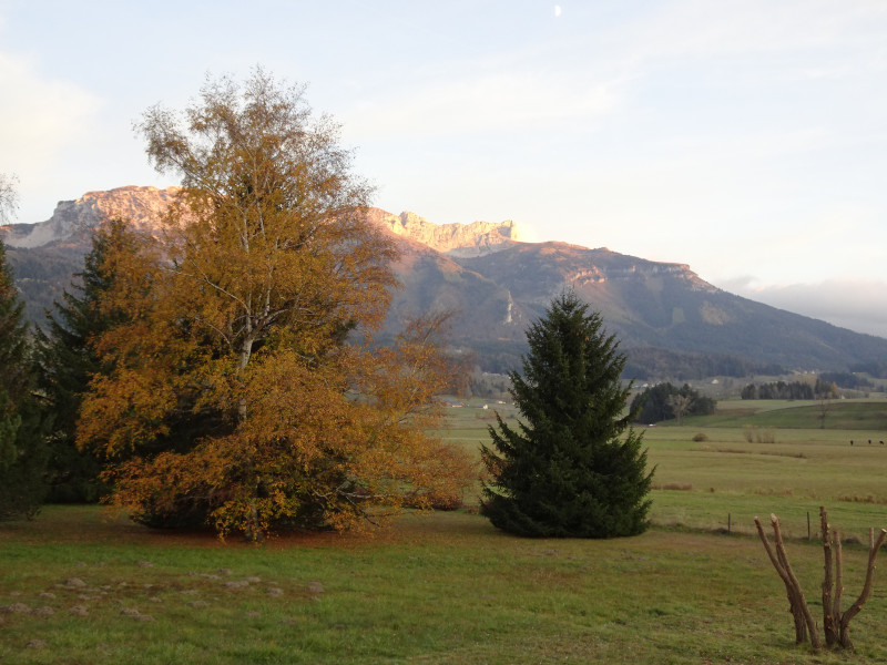vue sur montagnes