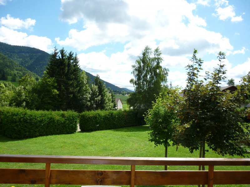 Vue depuis la terrasse - © Jean LAREAL Vue depuis la terrasse