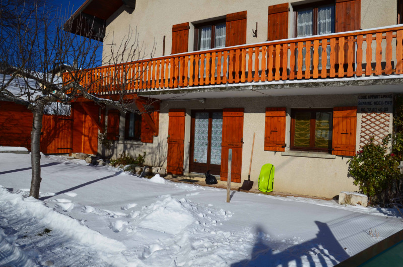 Avec de la neige !