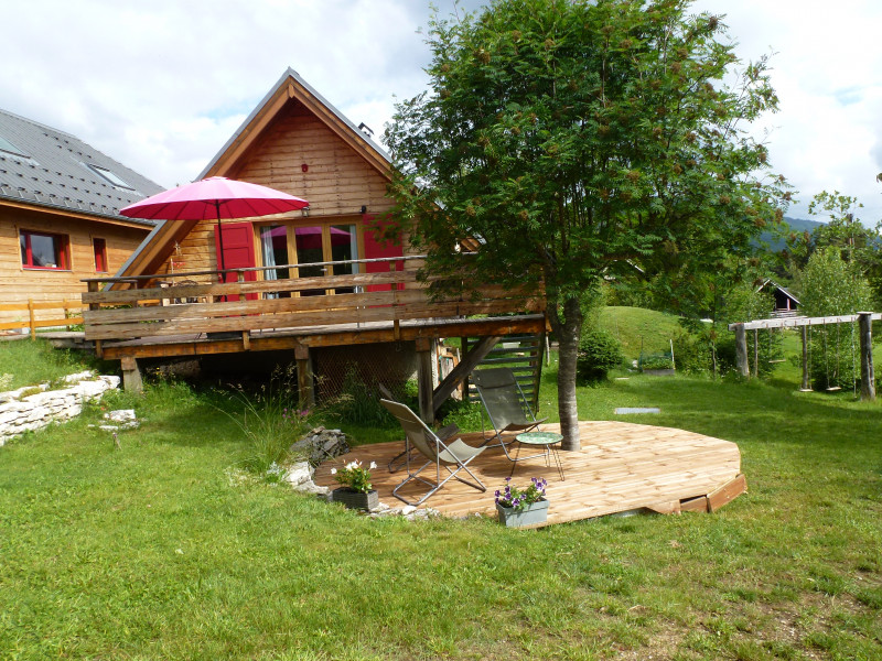 Vue extérieure chalet