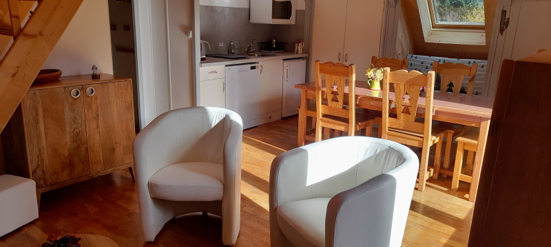 Pièce de vie séjour cuisine salle à manger