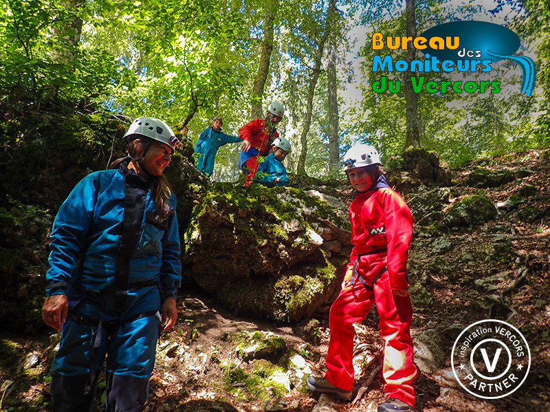 Spéléo avec le Bureau des Moniteurs du Vercors