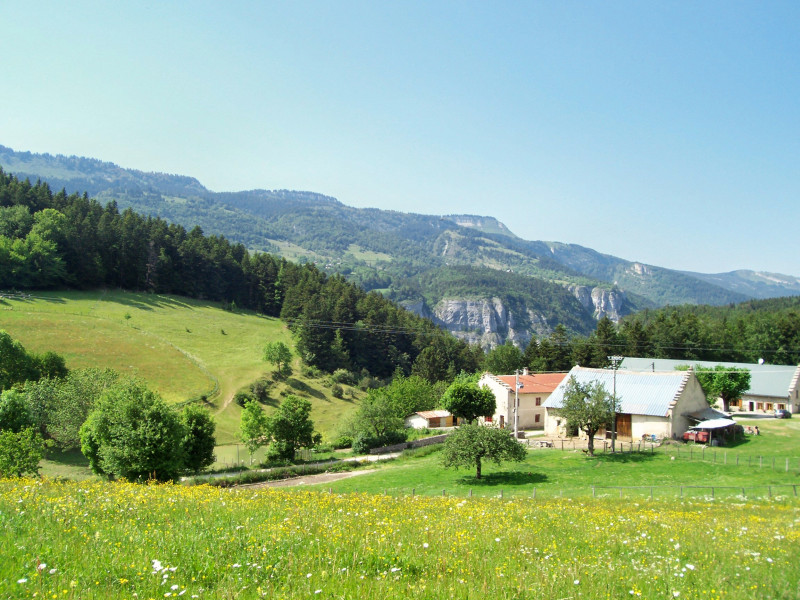 Vue paysagère depuis le gîte