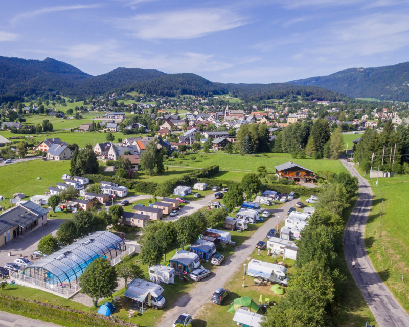 Vercors vue du ciel