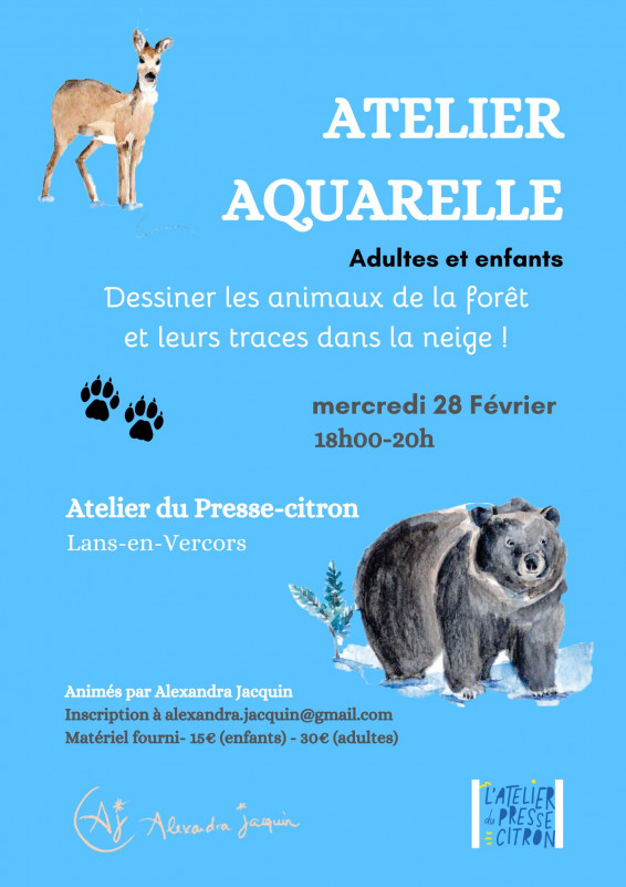 affiche-ateliers-aquarelle-les-animaux-de-la-montagne-783504