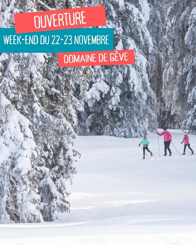ouverture ski de fond autrans plateau de geve